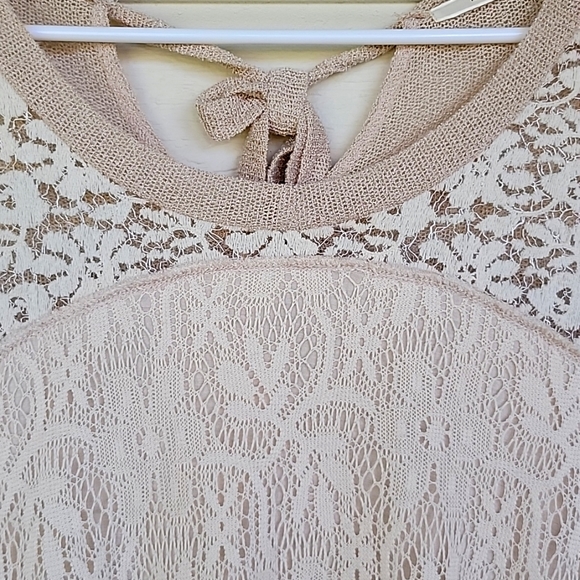 Hagel Knitted lace blouse size S Flared to the bottom - Picture 11 of 12